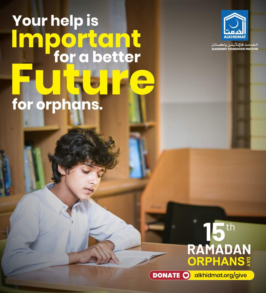 #OrphansDay_15Ramadan
I personally like Agosh set up of orphans from #AlkhidmatFoundation . Our charity give them hope .