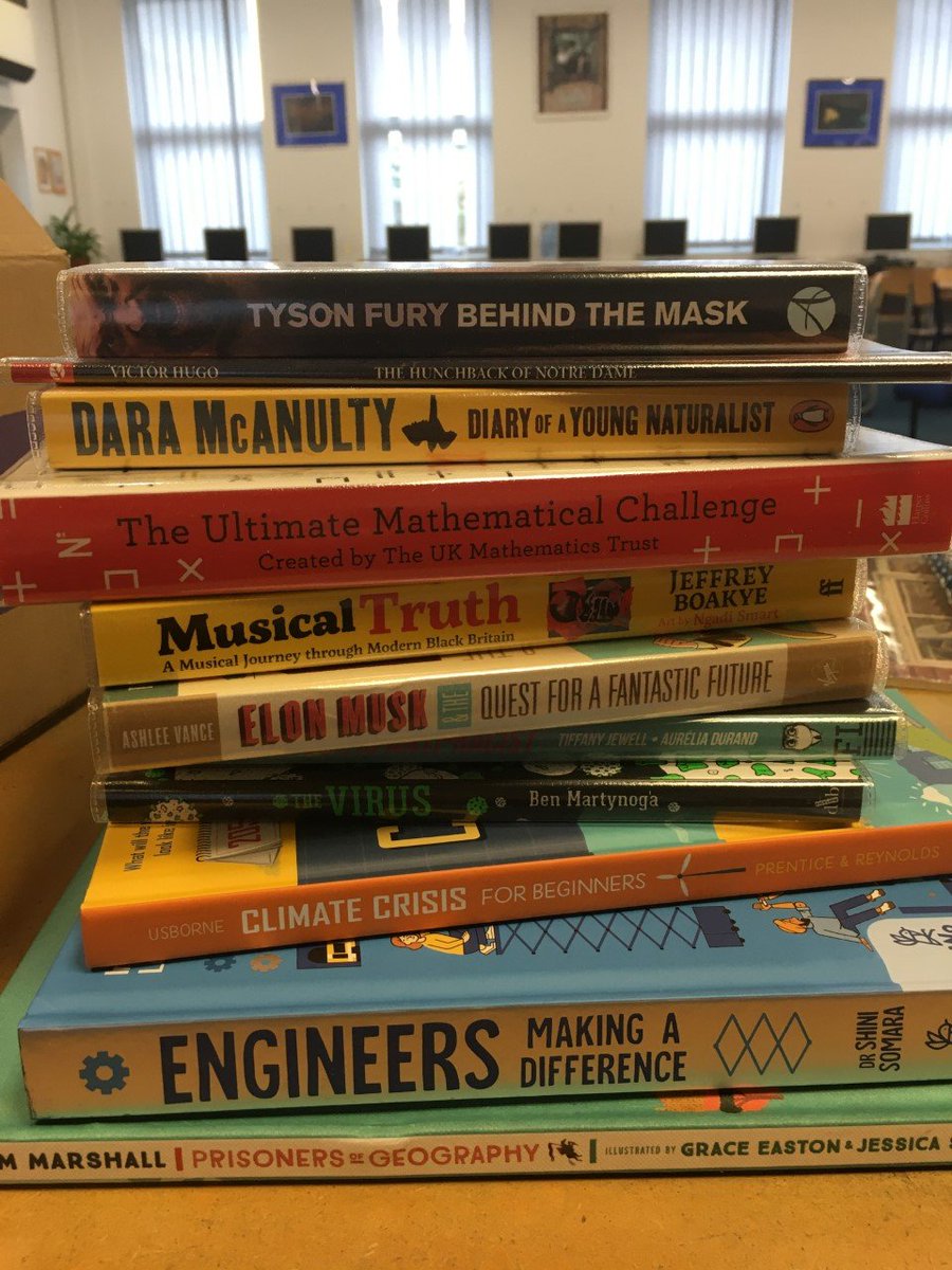 Little taster of some of the new books we have for our 'Read Around the Curriculum Challenge' starting soon!
<a href="/MissSMcGuire/">Miss McGuire</a> <a href="/ASCCEnglish/">All Saints English</a> <a href="/ALLSAINTSCCPE/">ASCC PE</a> <a href="/ASCC_RE/">Mrs Rutter</a> <a href="/ASCC_PArts/">ASCCPAMusic</a> <a href="/ASCC_MFL/">Miss Wing</a> <a href="/ASCC_Science/">All Saints Science</a> <a href="/ASCC_maths/">ASCC Maths</a>