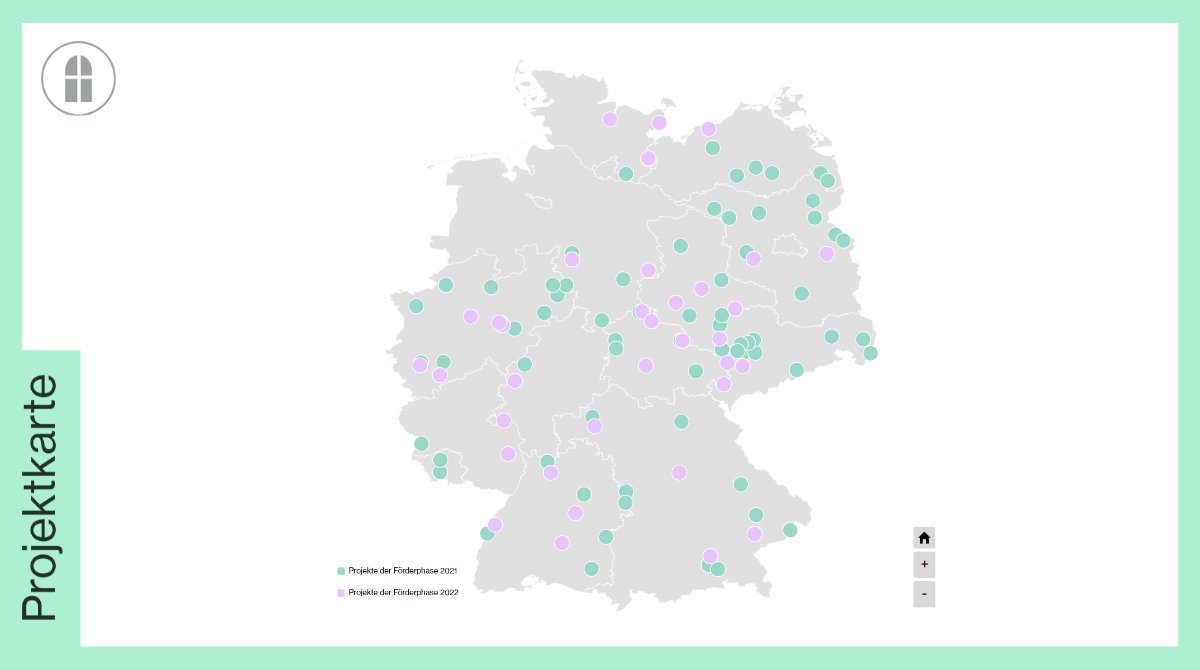 Im Jahr 2022 haben 35 Projekte durch <a href="/BundesKultur/">BKM Kultur & Medien</a> aus dem Programm #Kirchturmdenken eine Förderung erhalten 👏. Auf unserer 🗺️ findet ihr alle Projekte im Überblick 👉 kirchturmdenken.org/projektkarte/
#Förderung #BKM