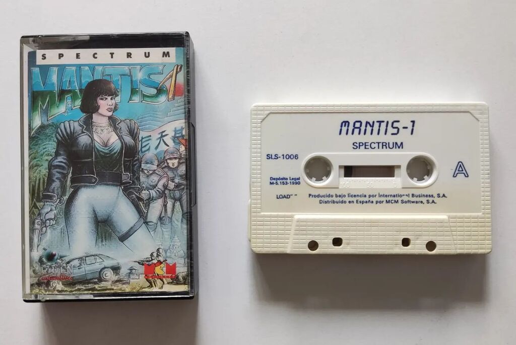 Faliorn's tweet photo. Sinclair ZX Spectrum: Mantis-1

#retrogaming #retrogames #instagamerspain #zxspectrum #mantis1 #sinclair 

Mantis is a conversational adventure game. Basically, you need to figure out what to do at every time, using your own words... Much easier said tha… https://t.co/Ji5gEsU94u https://t.co/BwikpvISbT