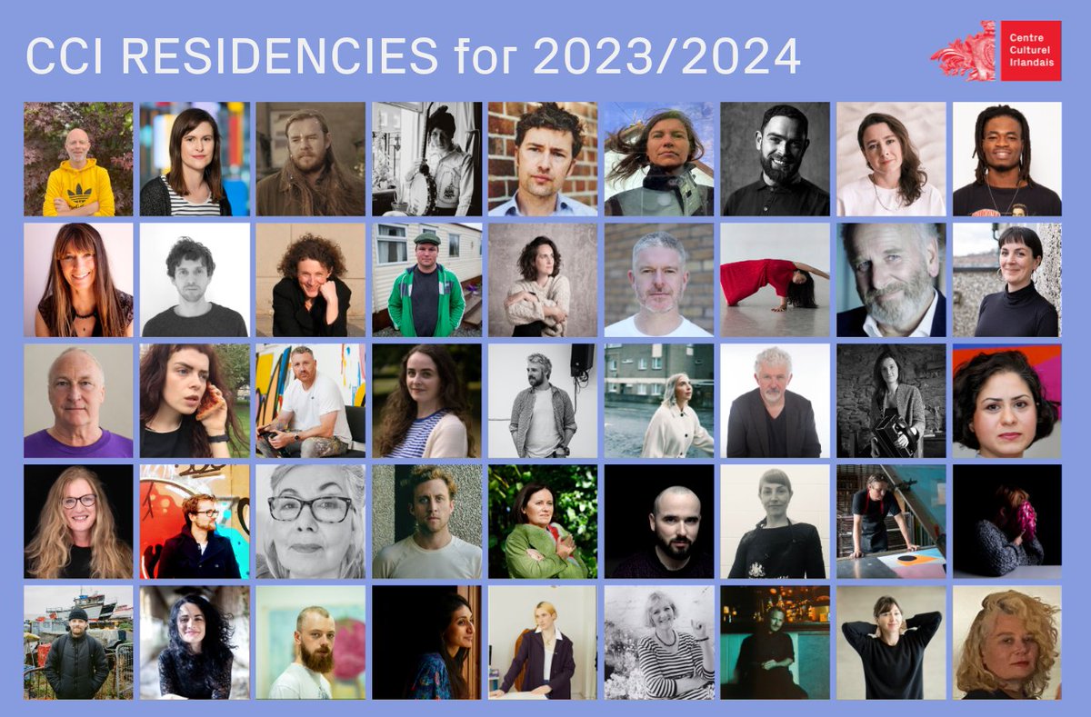 We are delighted to announce the recipients of Artist Residencies for our 2023-2024 programme!
John Connors, Alan Holly @Dmulrooney <a href="/apourhosseini/">Atoosa Pour Hosseini</a> Moya Cannon @flukecassidy <a href="/MadeleineDL/">Madeleine D'Arcy</a> <a href="/AriaEipe/">Nidhi Zak/Aria Eipe</a> <a href="/GearyKarl/">Karl Geary</a> <a href="/evagriff/">Eva Griffin</a> Ingrid Lyons <a href="/michaelmagee__/">Michael Magee</a> Tadhg Mac Dhonnagáin <a href="/ois_mck/">Oisín McKenna</a>...👇