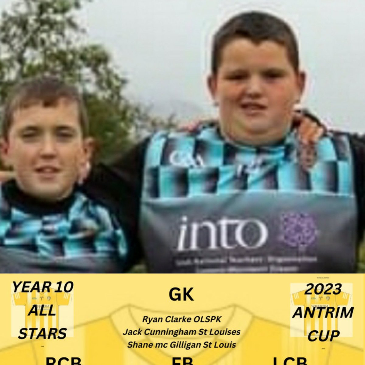 Another one of our very own receiving an All Star Nomination. Two this year! Well done Jack!  The future is bright! 🏑⚾️🏐🟢⚫