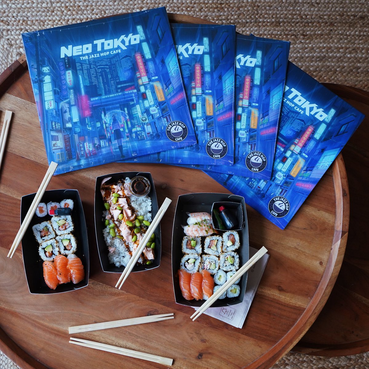 jazzhopcafe's tweet photo. 🍜 Neo Tokyo 

Our Limited Edition Vinyls are still available whilst stock lasts. We enjoyed listening to ours whilst eating lunch. 

Head to our store to grab a copy https://t.co/NRpCVEABwK 

#jazzhopcafe #neotokyo #japan #cyberworld #lofi https://t.co/KItkDuxBvB