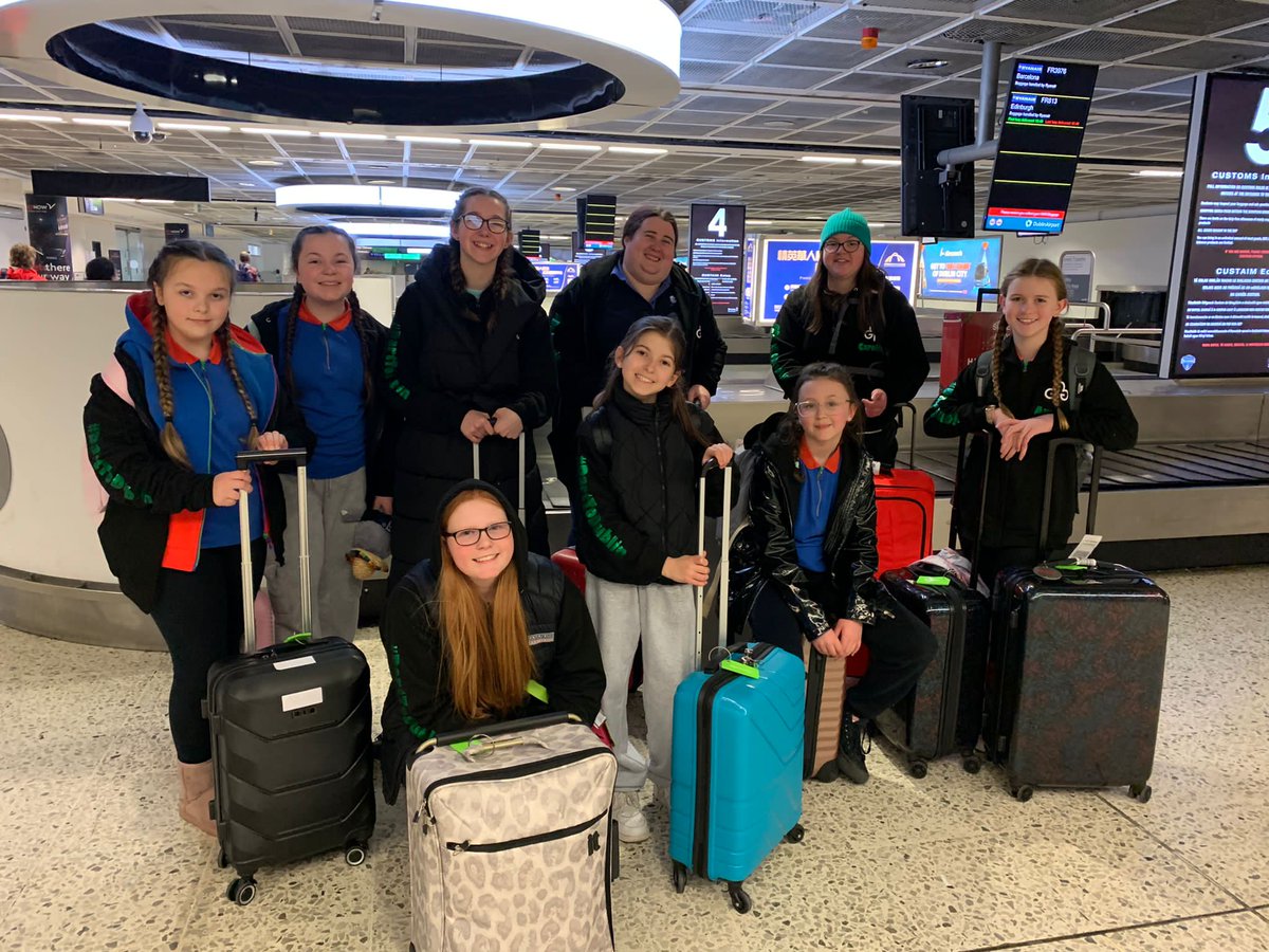 Touch down! All Guides, Leaders, bags and Sloths accounted for! Delayed flight but ahead of schedule with an early bus into Dublin City! <a href="/Girlguiding/">Girlguiding</a> <a href="/GirlguidingScot/">Girlguiding Scotland</a> <a href="/ScotlandINTOPS/">ScotlandINTOPS</a> <a href="/GGMidlothian/">GGMidlothian</a> #DartToDublin #Funable #Team1stRosewellGuides #TeamSteve