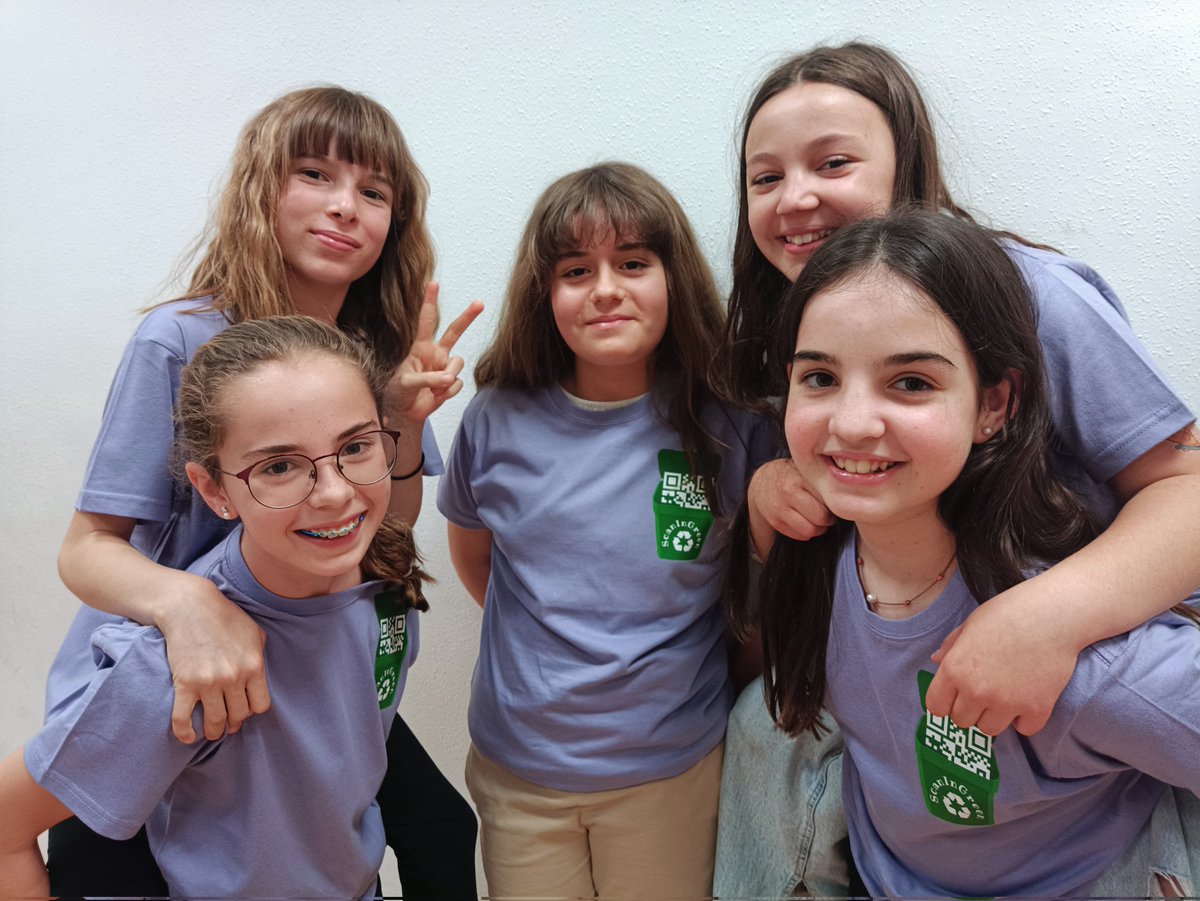 ScanInGreen's tweet image. Nos encanta nuestras camisetas 😝

#technovation #technovation2023 @technovation @TechnovationMur @StemTalento