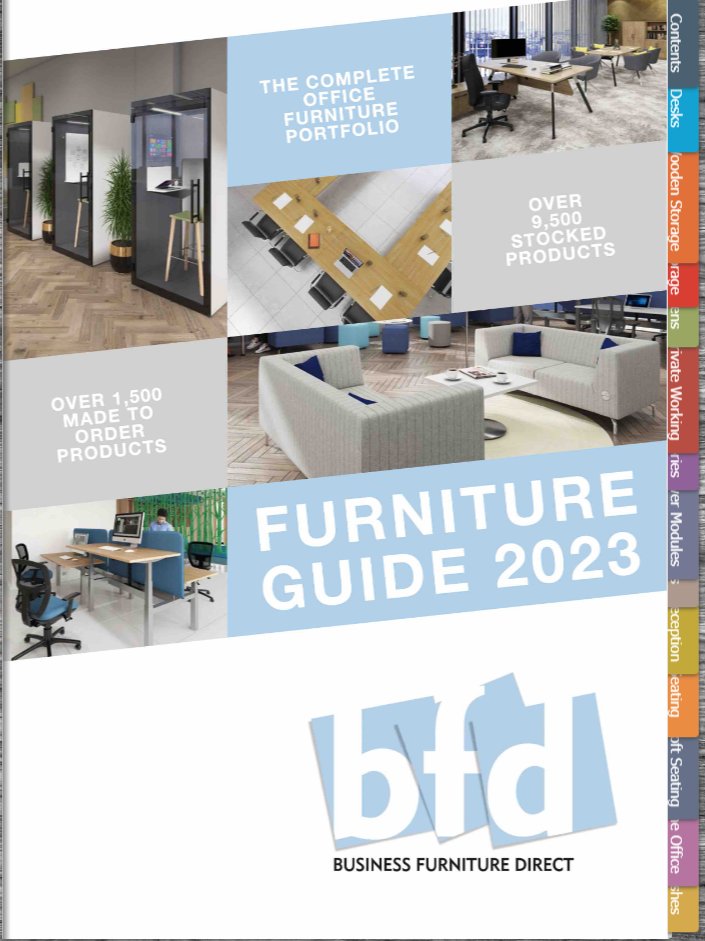 Our new Furniture Guide 2023 catalogue has landed!

With over 9,500 stocked products & over 1,500 made to order products.

Contact our team either by telephone or e-mail for your copy.

#SUAHour #officefurniture #chan business-furniture-direct.co.uk/contact-us--1