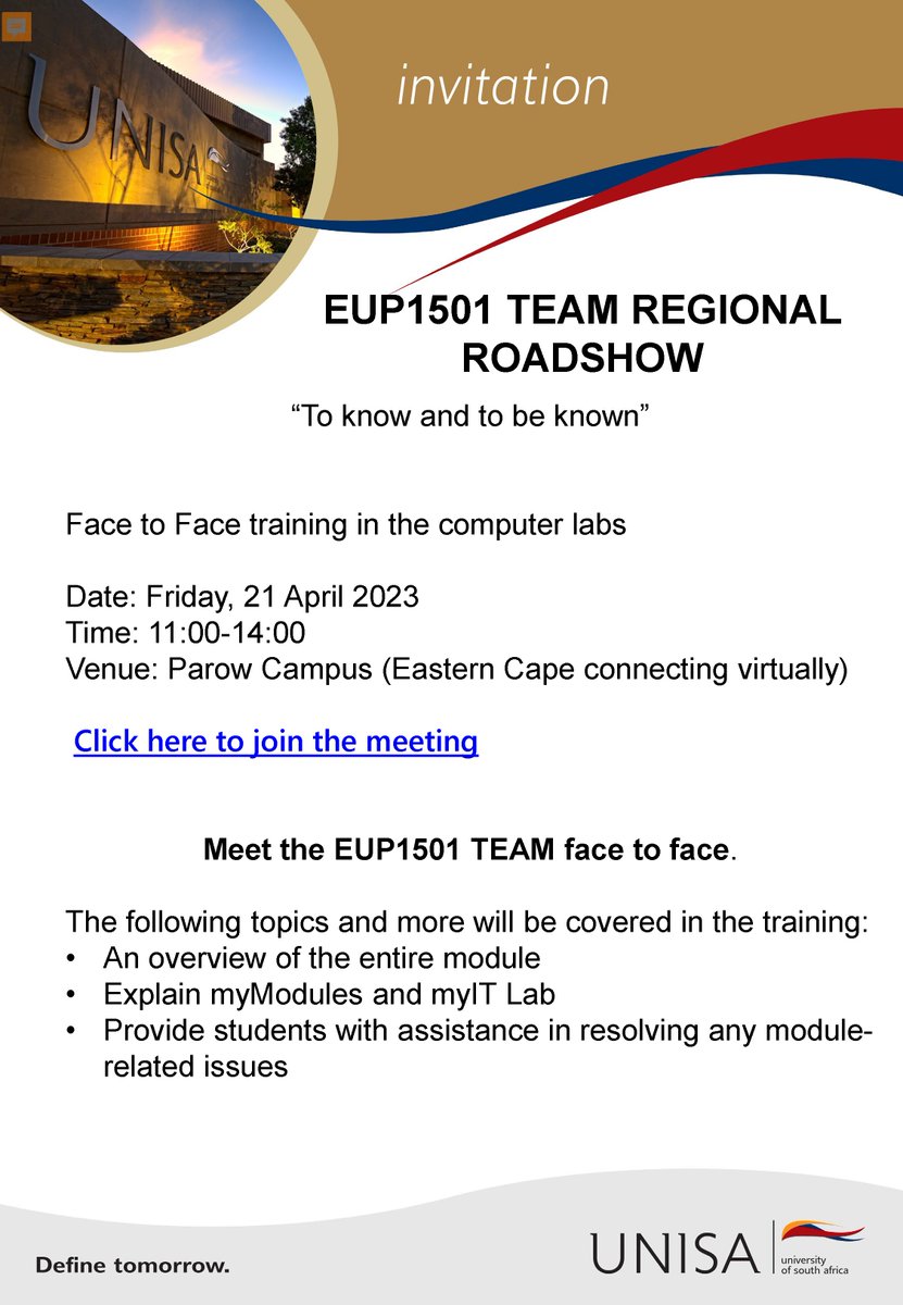 Unisa WC Academic Support tweet media