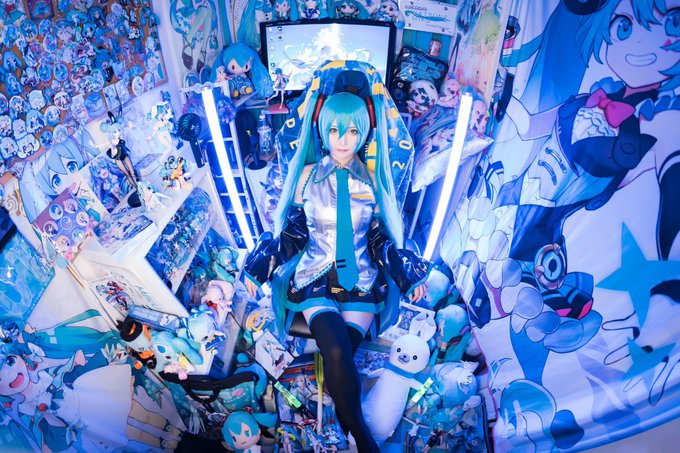 コスプレイヤーしらゆき（しらゆきミク）のTwitter画像15