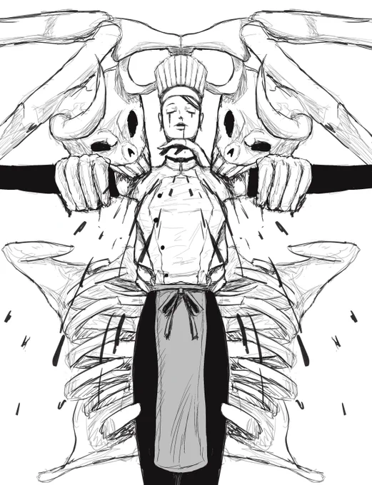 #落下の悪魔 
「体がハリツケになってくよオ〜⁉︎」…言わなそう 