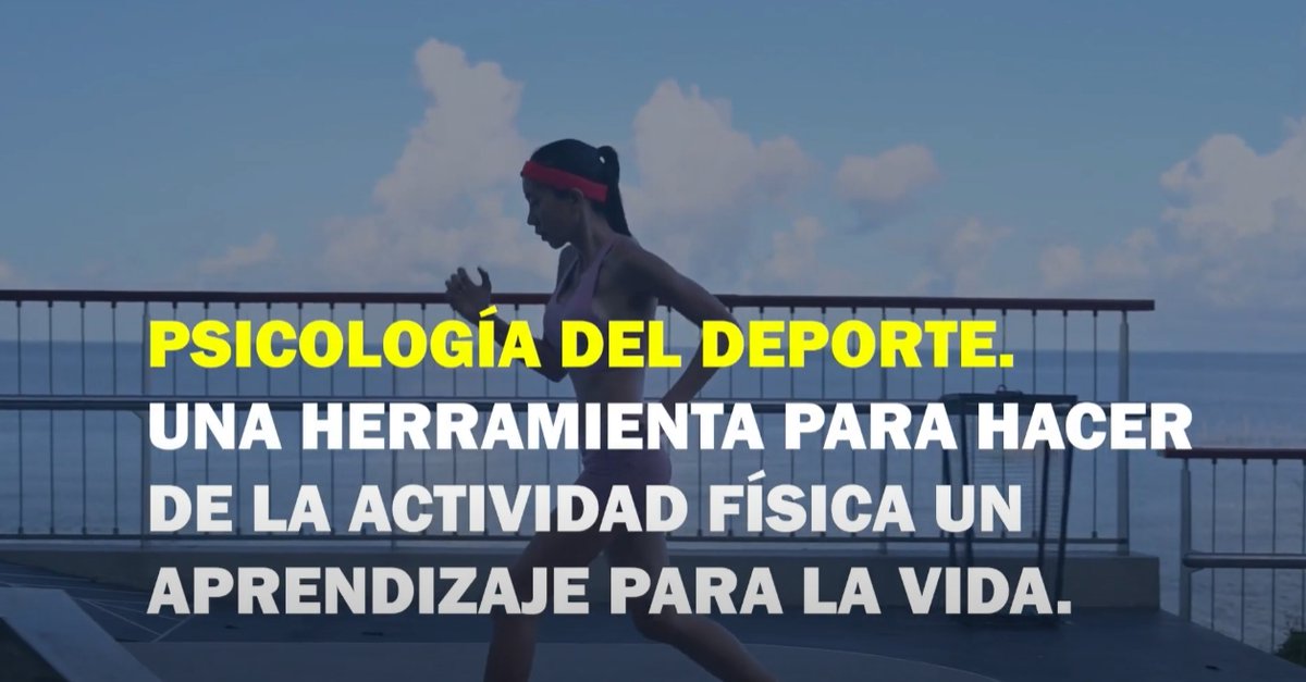 Dia Internacional de l'Esport per al Desenvolupament i la Pau. Psicologia de l'esport, una ferramenta per a fer de l'activitat física un aprenentatge per a la vida.  <a href="/MariaCosin/">Maria Cosin</a> 👉ow.ly/fSkn50NAVlt