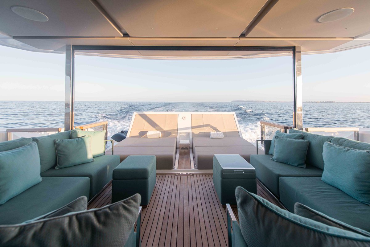 WestNautical's tweet photo. West Nautical are delighted to be in sunny Nice today at the @ecpy_info show. 

If you're at the show come and say hello and visit M/Y Wyldecrest.

Charter@westnautical.com 

#Superyachts #yachts #ECPY #Nice #sunseeker90 #yachtcharter #yachting https://t.co/rhYG7iu09D