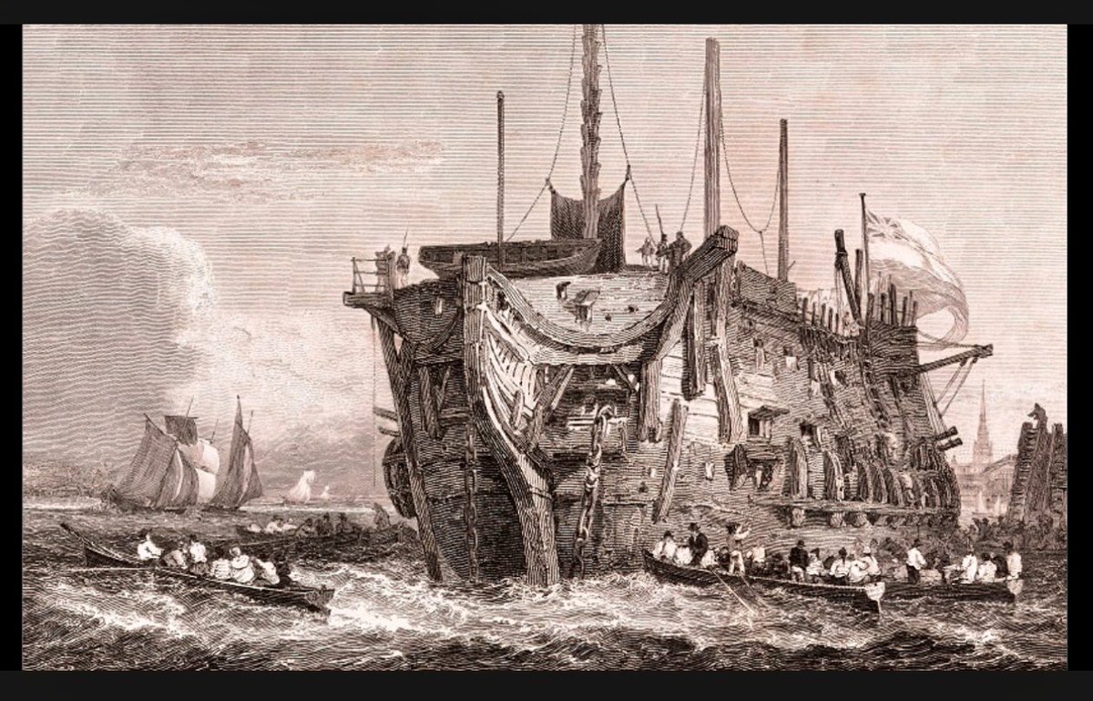 DanielDanny4755's tweet image. Even a new coat of paint on this #SeaHulk doesn’t remove or cover up what it represents 
#ToryPrisonShips