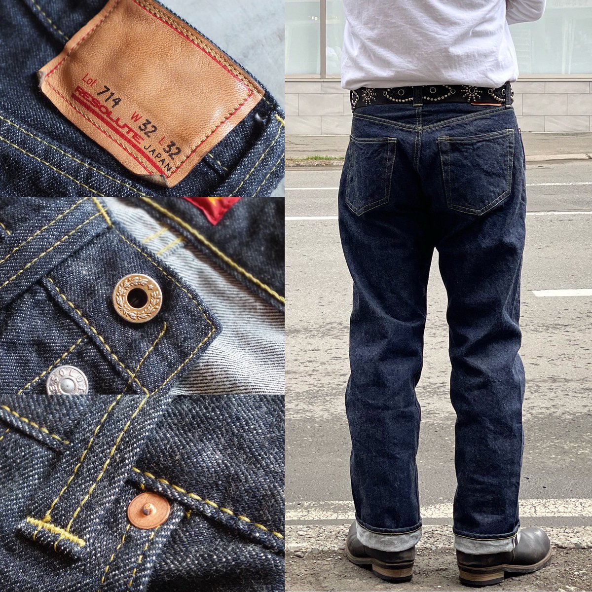 SAPPOROBASE's tweet photo. 👖RESOLUTE 714 S501XX WWⅡ MODEL👖
https://t.co/Y8NcAF7Fmt
#resolute714 #リゾルト714
#resolute #リゾルト #大戦モデル
#デニム #ジーンズ
#HTC #levis #リーバイス
#standardcalifornia
#tes #cookman #camco
#champion #healthknit
#bendavis #tcbjeans
#rainbowsandals #vans
#アメカジ #札幌 https://t.co/ZZc4Z8uscS