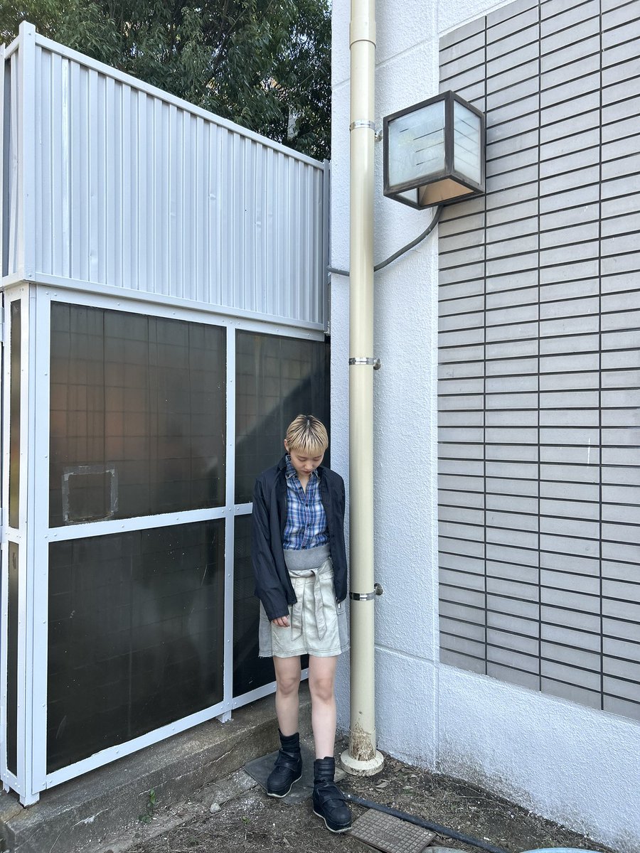listento_noise's tweet photo. このレザー切り替えのスカートとっても大好き🍃💘 https://t.co/yvoQP6uwUa