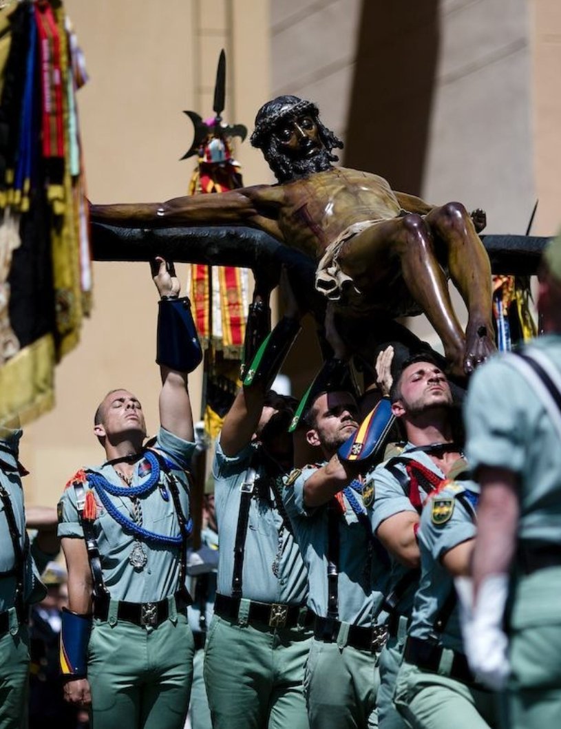 #LaLegion en Málaga.
RESPETO!
