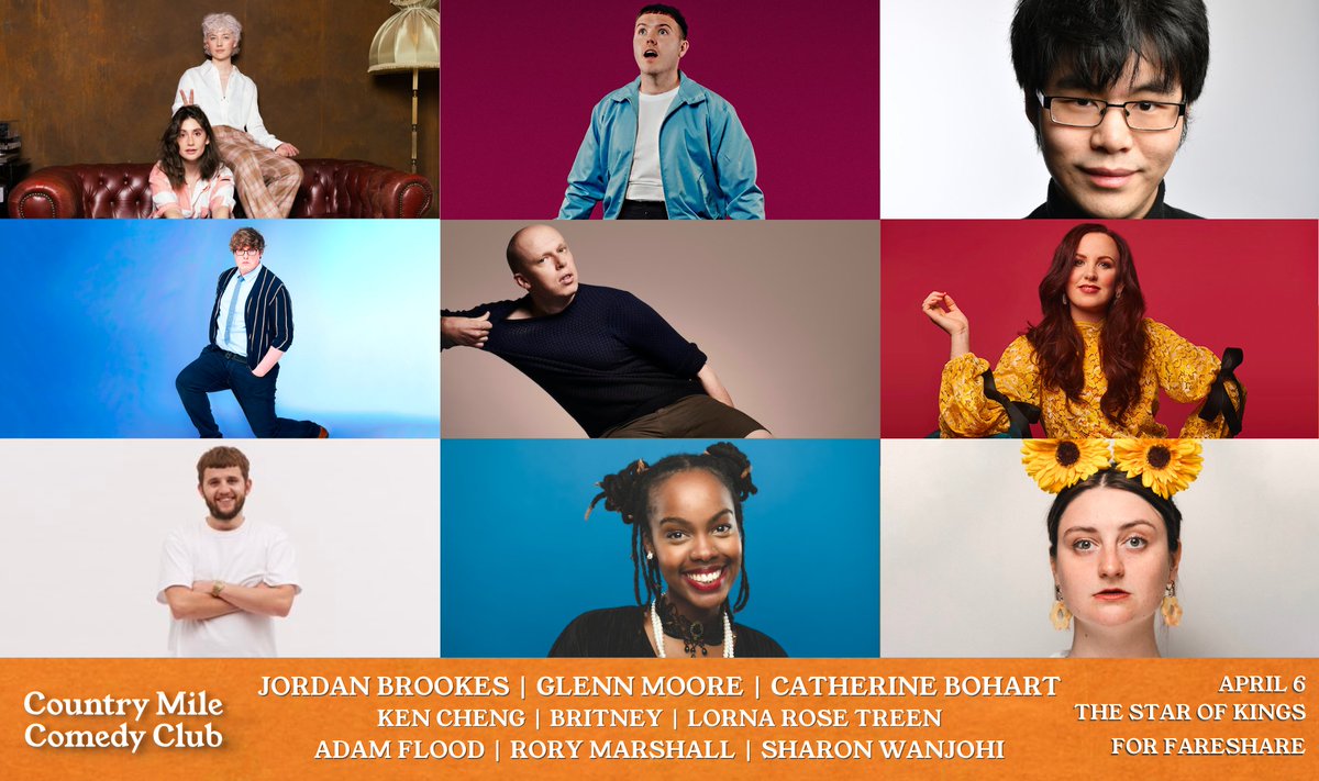 Country Mile Productions (@countrymileprod) on Twitter photo Country Mile Comedy Club is back at <a href="/Starofkings/">Star of Kings</a> tonight with this very much sold-out stunning line-up! 😍🔥 Country Mile Comedy Club is back at <a href="/Starofkings/">Star of Kings</a> tonight with this very much sold-out stunning line-up! 😍🔥