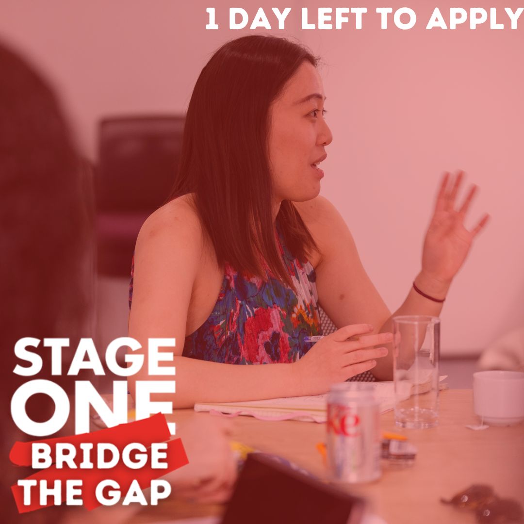 StageOneNewProd's tweet image. ONE DAY MORE to apply for our exciting #BridgetheGap Producers programme -- a year full of mentorship, workshops, networking &amp;amp; learning! If you're looking to upskill as a producer, don't miss this! Apply now --&amp;gt; stageone.uk.com/members