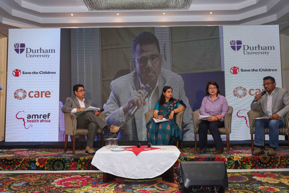 Recognizing the criticality of #FrontlineHealthWorkers, CARE Nepal showcased 10-year initiative’s lessons and recommendations for equitable and sustainable #health delivery from Durham University’s research supported by Save the Children, CARE, Amref Health Africa, & GSK
