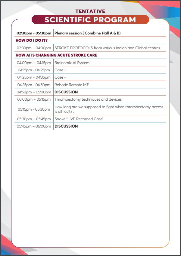 Part 1: Stroke hall of NICE 2023
nicelive.in
#stroke #medanta #neurology