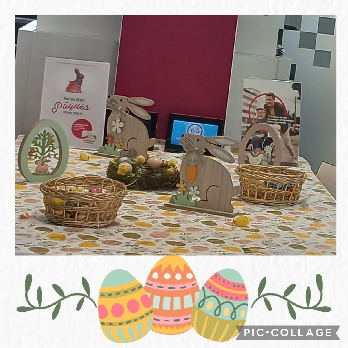 [Pâques s' invite à Redon]
On vous attend le S 8 avril 2023 à  la CCM de Redon pour offrir des chocolats aux plus gourmands🐰🐰🍫🐣🐔🍫🐤🍫🐥🍫
 <a href="/WeAreArkea/">WAA|Actus</a> <a href="/CMB_DD35/">Crédit_Mutuel_DD35</a> <a href="/CMBretagne/">CMBretagne</a> <a href="/ccmredon/">CCM REDON</a>