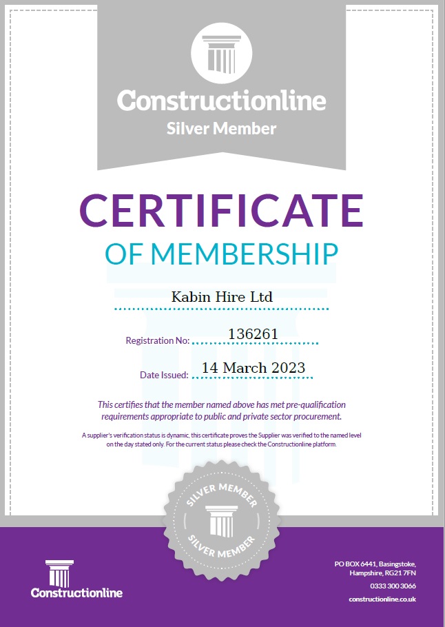 Kabin Hire (@kabinhire) on Twitter photo <a href="/KabinHire/">Kabin Hire</a> have been Awarded Construction Online Silver Accreditation for 2023!
#accreditations #service #kabinhire #welfare #portableoffice <a href="/KabinHire/">Kabin Hire</a> have been Awarded Construction Online Silver Accreditation for 2023!
#accreditations #service #kabinhire #welfare #portableoffice