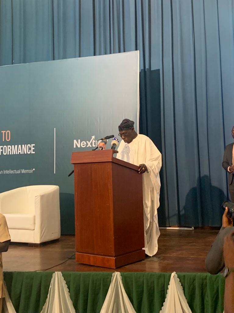 The_Nextier's tweet photo. Governance in Nigeria now calls for thinking outside the box in terms of development financing - H.E, Chief Olusegun Obasanjo, GCFR, Ph.D, former President of Nigeria

#PublicPolicyReform
#EP2GP
#Nextier https://t.co/spm9oCAVcq