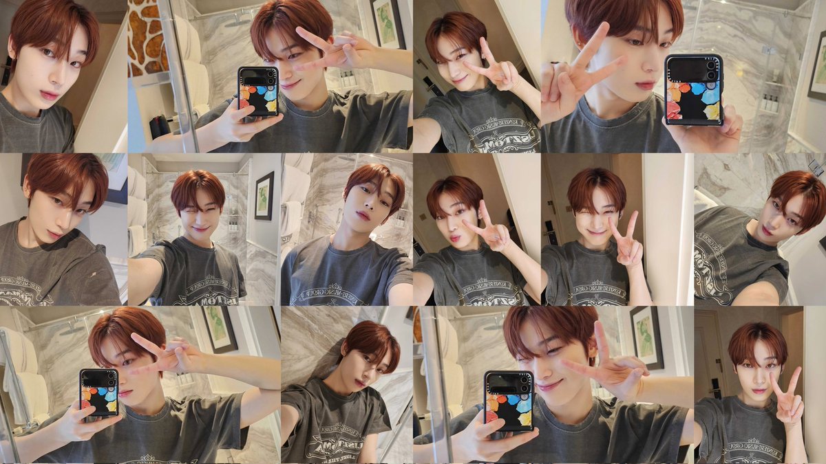 we got 14 prettiest selcas from sunoo today 🤭🤍 we're blessed!