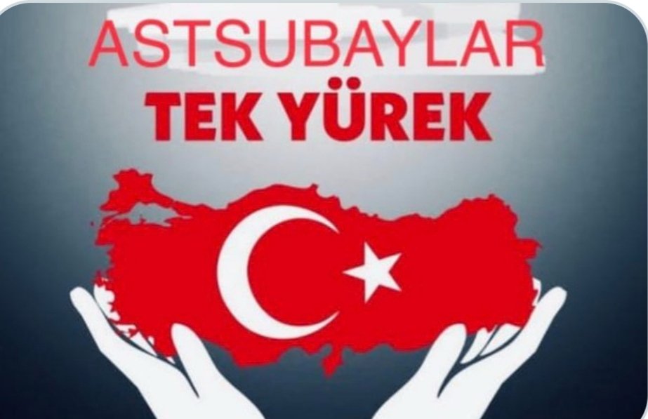gokramazan1967's tweet photo. #AstsubayınaSahipÇık

Astsubay Vatana hizmet için sevdiklerinden   ayrı kalsa da Vatanımıza hizmetten geri kalmadı ve kalmayacak.
Astsubayına sahip çık 

@RTErdogan @Tcbestepe @fuatoktay @dbdevletbahceli @kilicdarogluk @NureddinNebati @suleymansoylu @_hulusiakar @yilmaz_ismet58 https://t.co/FrLtv4nDzi