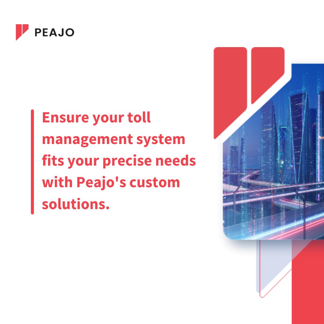 peajo_ae's tweet image. Peajo offers custom toll management solutions that can be tailored to suit the specific needs of any organization.
#TollManagement #TrafficDataAnalysis #OptimizedOperations