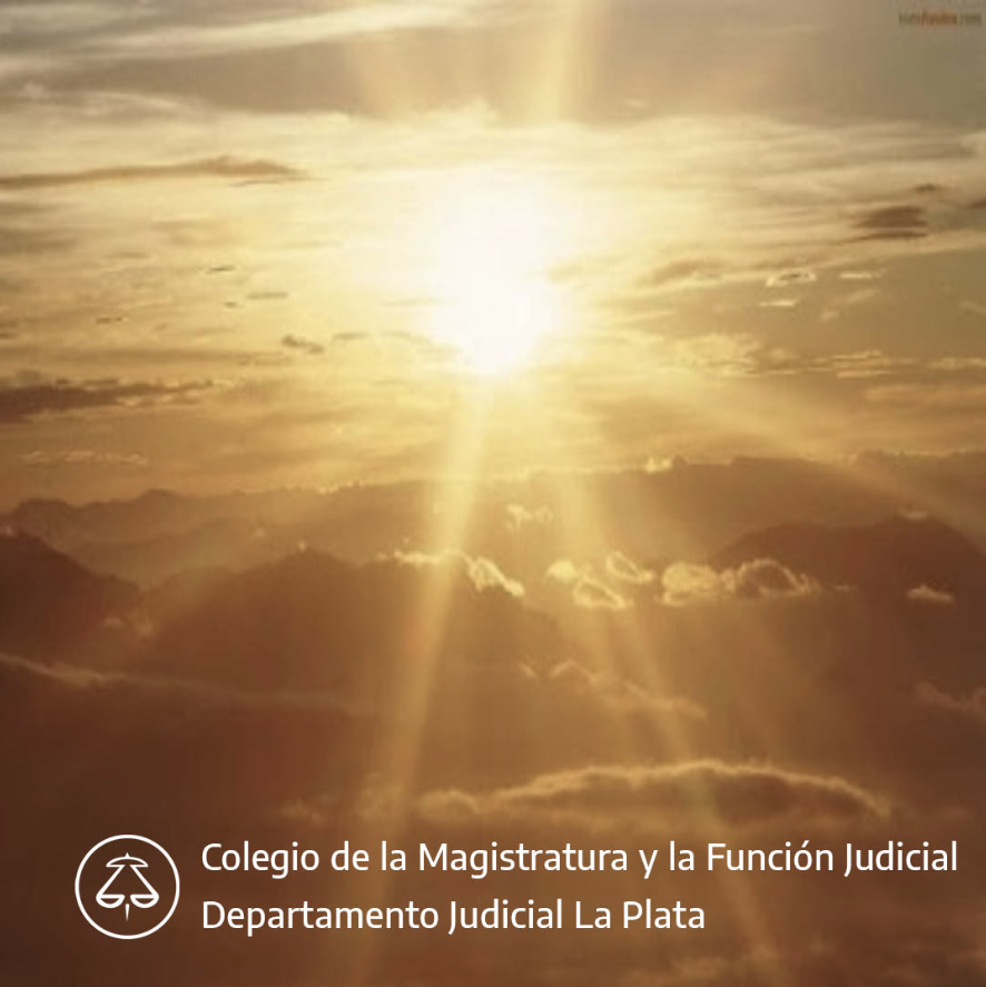 En estas fechas tan especiales, y más allá de nuestras creencias personales, queremos desearles que encuentren la paz y que la idea de brindarse a los demás nos guíe en nuestra tarea cotidiana con caridad y piedad. Colegio de la Magistratura y la Función Judicial de La Plata
