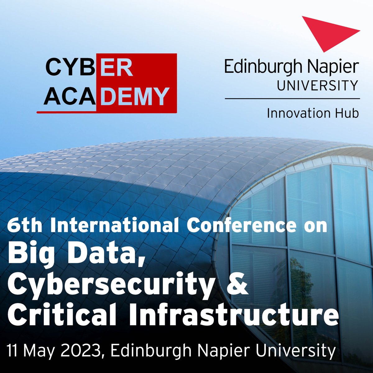 EdNapier RIE (@ednapierrie) on Twitter photo ⚡Cybersecurity is in the spotlight as we gear up to host our next #EdNapier Innovation Hub #tech event, partnering with <a href="/TheCyberAcademy/">TheCyberAcademy</a>, for the 6th International Conference on Big Data, Cybersecurity & Critical Infrastructure, 11 May 2023! 🔻
eventbrite.co.uk/e/6th-intl-con… ⚡Cybersecurity is in the spotlight as we gear up to host our next #EdNapier Innovation Hub #tech event, partnering with <a href="/TheCyberAcademy/">TheCyberAcademy</a>, for the 6th International Conference on Big Data, Cybersecurity & Critical Infrastructure, 11 May 2023! 🔻
eventbrite.co.uk/e/6th-intl-con…