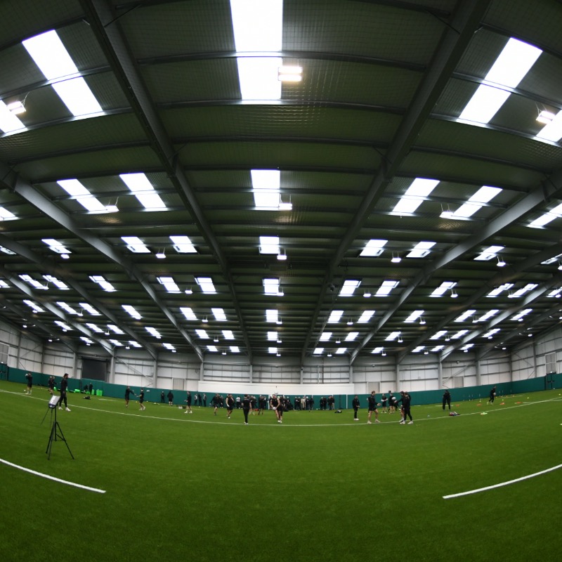 SaintsRugby's tweet photo. We were delighted to today officially unveil the Club’s new High Performance Centre at cinch Stadium at Franklin’s Gardens ✂️

The centre will provide year-round indoor training facilities for the playing squad.