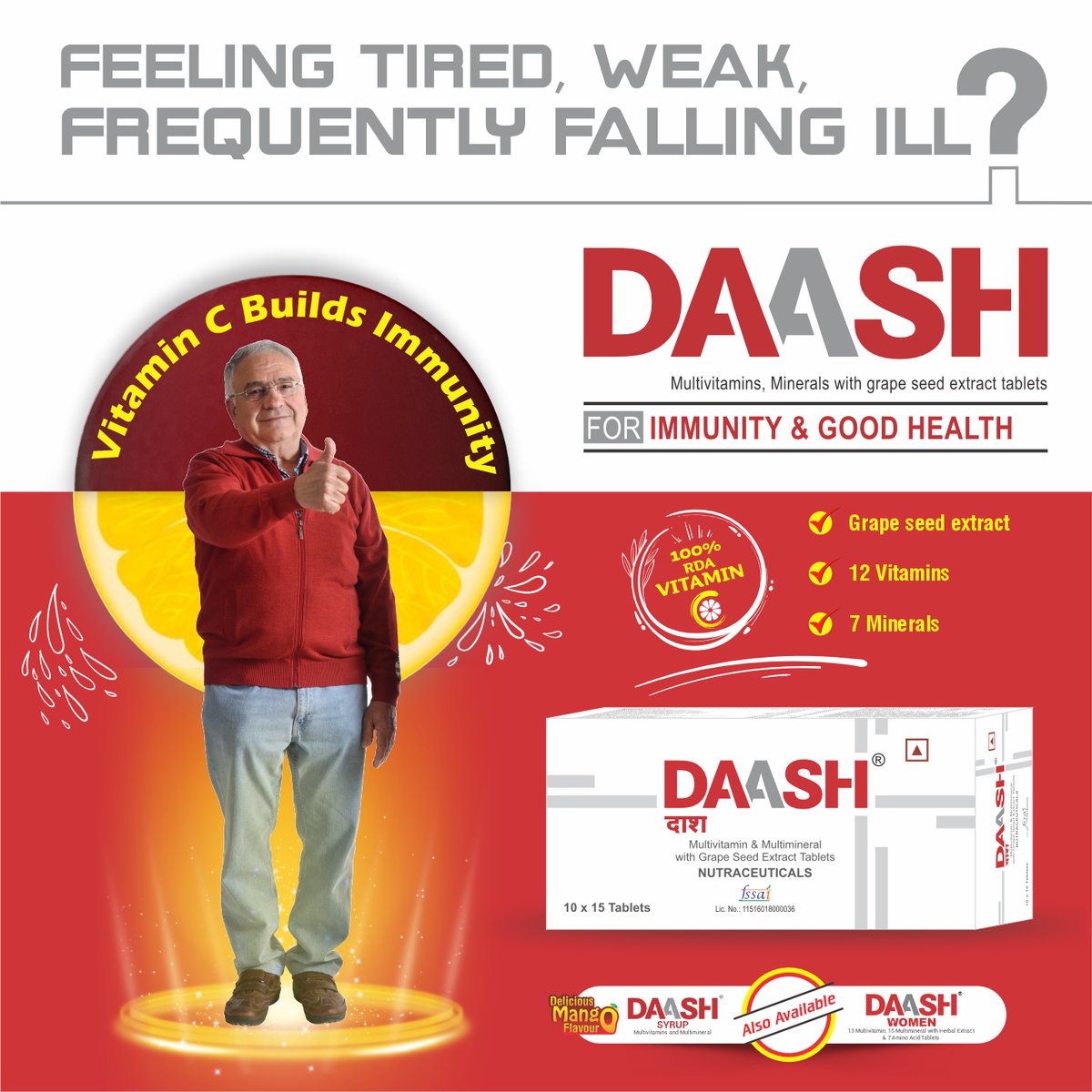Themis_Medicare's tweet photo. Also available,
DAASH Tablet, DAASH Syrup and DAASH Women Tablet
#vitaminsandminerals #themismedicare #Daash https://t.co/m66qvKJgkx
