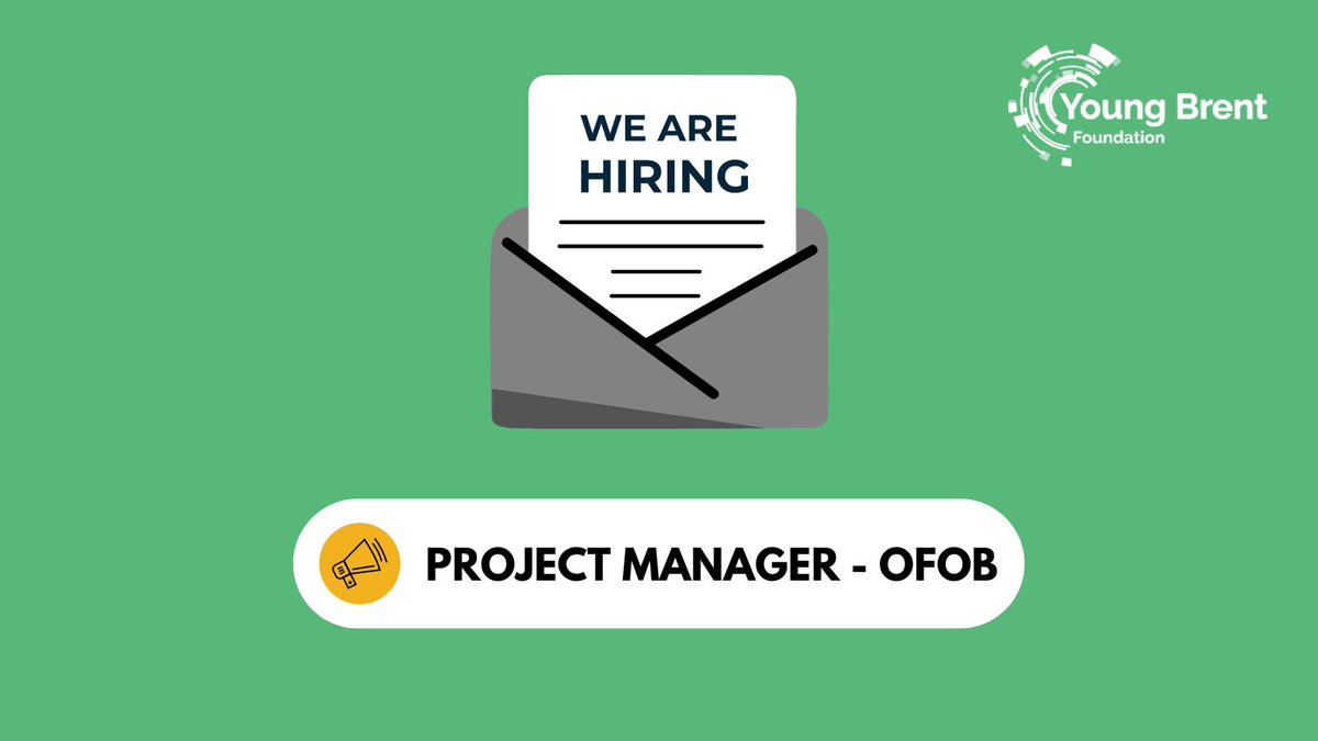 BrentYPF's tweet photo. 📢 JOIN OUR TEAM!

The project manager will manage our #OneFlowOneBrent programme, funded by the Violence Reduction Unit that aims to support young people that live on the three largest estates in #Brent 

https://t.co/2HHGw0IuaA 

⌛Closes: 24th April https://t.co/60xf121H9e