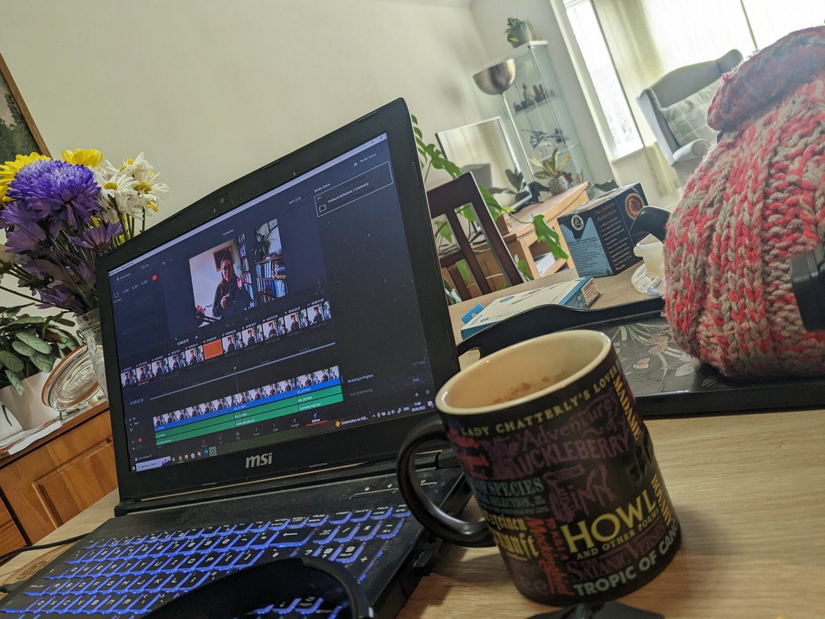 Can I romanticise and cozy-up waiting for the fieldwork vlog to render? Dunno but I'll sure try!