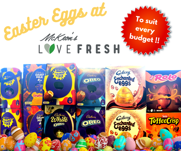 ParkRiKells's tweet image. Still time to grab those last-minute Easter Eggs.  We have a huge selection of Easter Eggs &amp;amp; Chocolate Bunnies to suit every Taste and Budget !
We also have Easter Hampers and Lots of other Easter Goodies to choose from🐰🐰.
parkri.ie
#easter2022