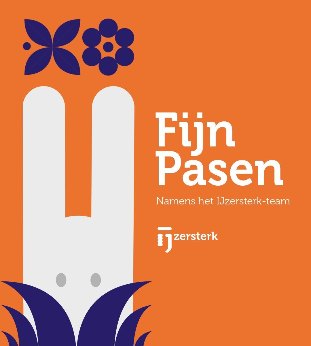 IJzersterk_'s tweet photo. Namens het IJzersterk-team wensen wij je een fijn paasweekend!  Maandag 10 april zijn we gesloten, maar dinsdag staan we weer voor je klaar! https://t.co/TshR1jV1Qa