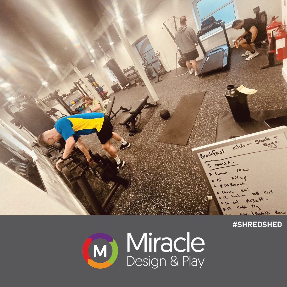 Some members of the Miracle mob had an early start in the office gym for a circuit training session to kickstart their day on a positive note.
It's inspiring to see the dedication and commitment that our team members have.
 #ShredShed #MiracleMob #CircuitTraining t #MiracleGrow