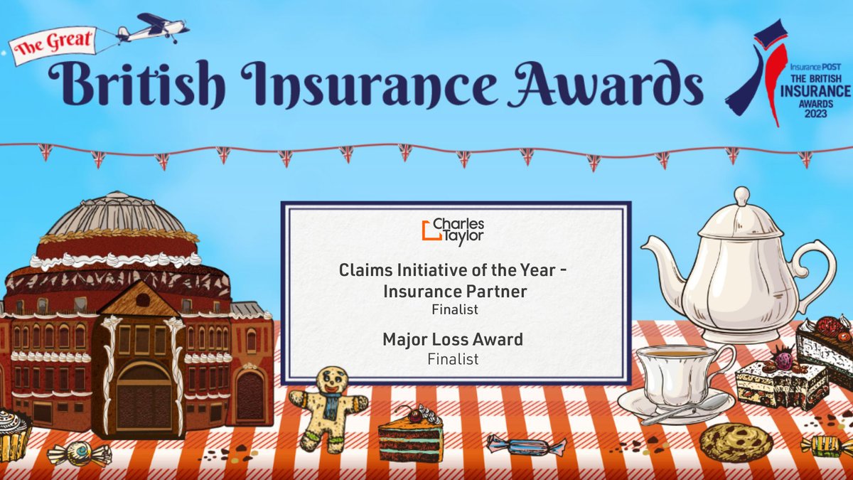 We are delighted to be finalists for two awards at the prestigious #BritishInsuranceAwards in the Claims Initiative of the Year - Insurance Partner and Major Loss categories.

Congratulations to the teams for their continued hard work and to all the finalists.