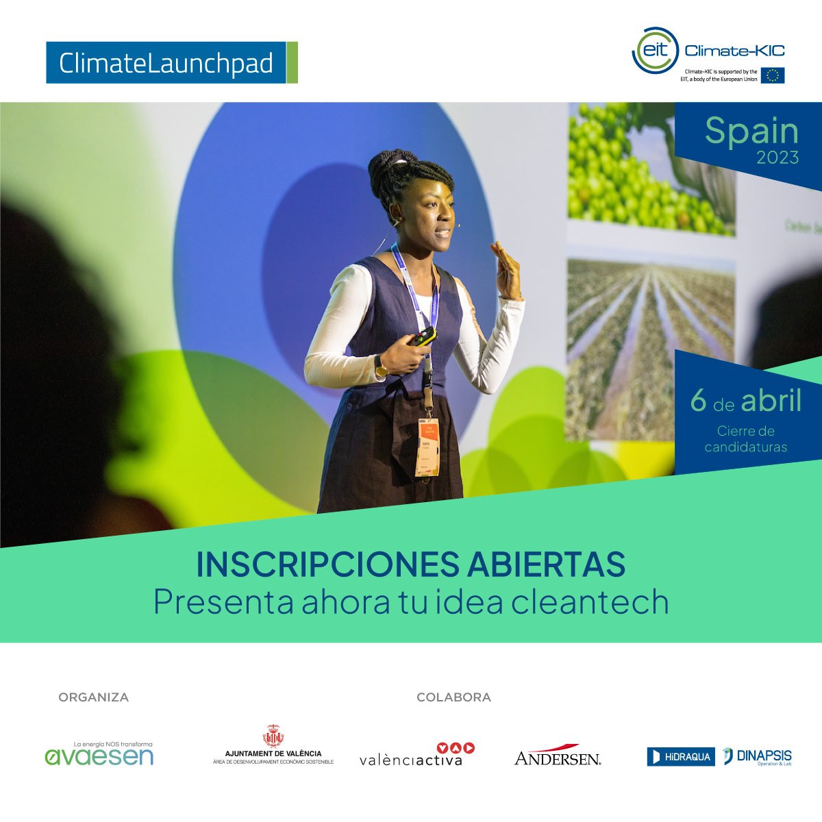 Se dice que las ideas mueven el mundo 🌎

👉Participa en la nueva edición de #ClimateLaunchPad con tu mejor idea sobre energías renovables, smart cities  o el ciclo del #agua, entre otras temáticas.

Abierto plazo inscripción hasta el  6 de abril:
climatelaunchpad.org/application-fo…