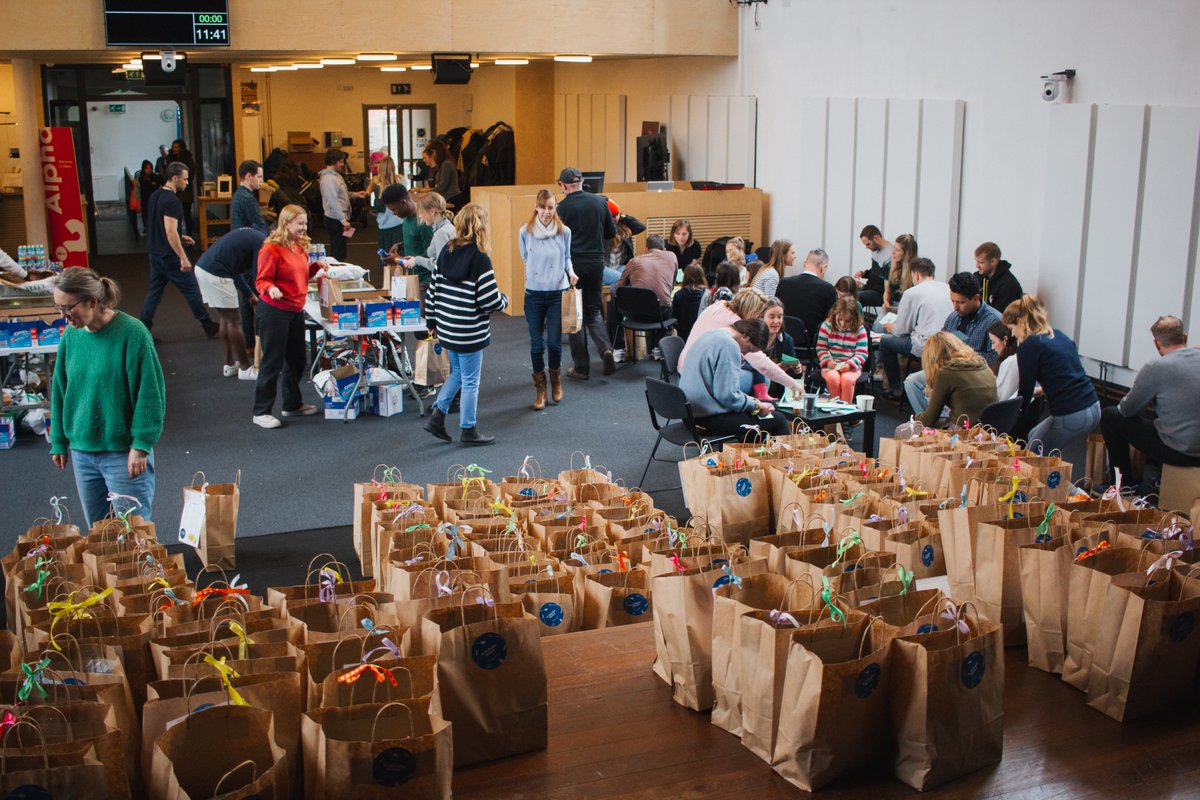 How is your church celebrating Easter?

<a href="/StNBristol/">St Nicholas Bristol</a> packed over 300 grocery bags for families across Bristol struggling without free school meals during holiday times.
