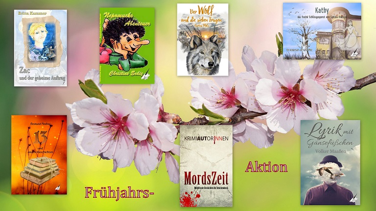 ChristineErdic's tweet photo. Große #Frühlingsaktion im Karina-Verlag
Bestellen Sie jetzt die Bücher Ihrer Wahl bis Ende April #versandkostenfrei direkt beim Karina-Verlag! Hier eine kleine Auswahl.
https://t.co/yaItm0s5Dc
https://t.co/AbZeAV4m27 https://t.co/3FLZyiBPHm