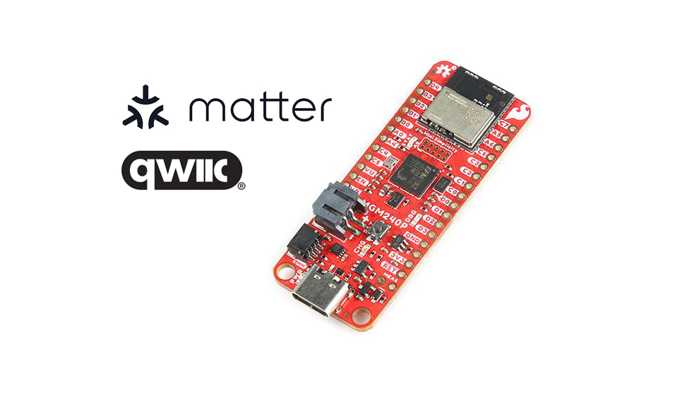 SparkFun Thing Plus Matter is het eerste, gemakkelijk toegankelijke board in zijn soort dat Matter & SparkFun's Qwiic-ecosysteem combineert voor flexibele ontwikkeling & prototyping van op #Matter gebaseerde #IoT-apparaten bit.ly/3KdPEss 
#buildwithmatter #HomeAutomation