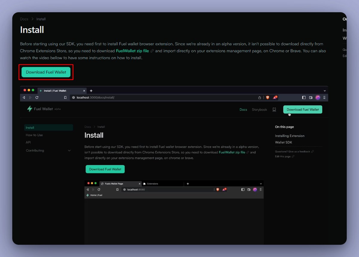 ardizor 🧙‍♂️ on Twitter "Airdrop strategy 🪂 Step 1 Get Fuel Wallet