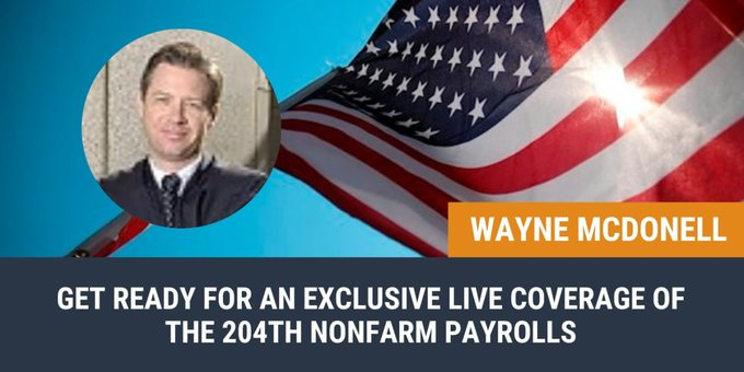 amywalter70's tweet photo. #NFP Data 204th Nonfarm Payrolls Coverage" Wayne McDonell speaks!
For huge profit and #XAUUSD VIP signal join our trading group now
https://t.co/pFLQ3r3I5O
#forex #gold #TradingView #WTI #inflation #Germany #Italy #ger30 #dax18 #CAC40 #nas100 #crudeoil #indicessignal https://t.co/dJDEAnbwN6