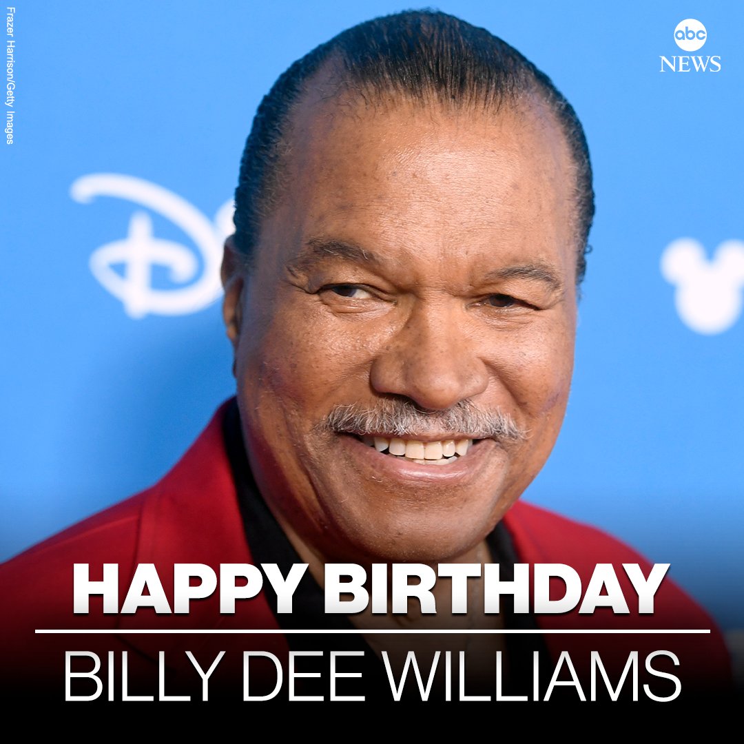 HAPPY BIRTHDAY: Actor Billy Dee Williams is 86 today.  