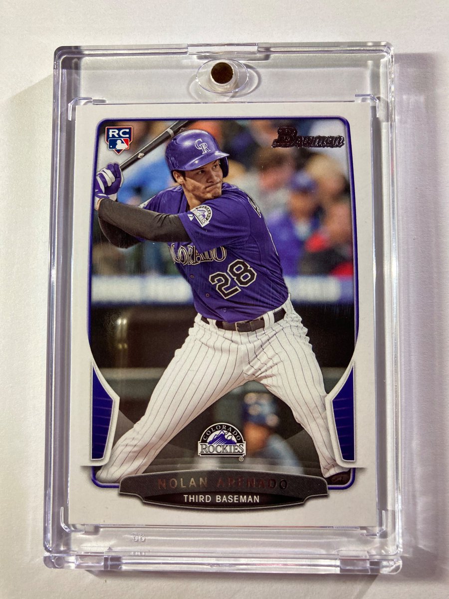 1218Sports's tweet photo. 🎁MLB 30 Day Giveaway🎁

Winner announced Sunday

Day 8: 7x All Star/10x Gold Glove

🔥Nolan Arenado Bowman Rookie Card

To enter
1. Follow
2. Retweet
3. Like

@sports_sell #MLB #Cardinals #StLouis https://t.co/Iq0Gcl63NT