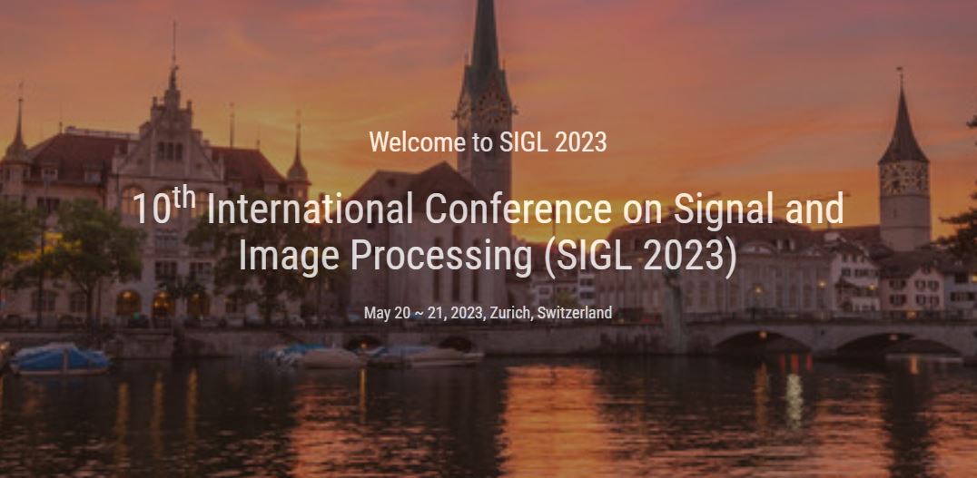 SIPIJJournal's tweet image. 10th International Conference on Signal and Image Processing (SIGL 2023)
May 20 ~ 21, 2023, Zurich, Switzerland
cosit2023.org/sigl/index

Contact Us
sigl@cosit2023.org (or) sigl_conference@yahoo.com

Submission System: cosit2023.org/submission/ind…

#visualization #MusicProcessing