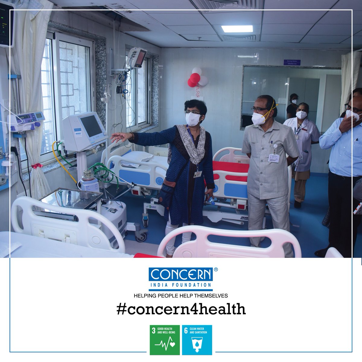 <a href="/ConcernIndia_/">Concern India Foundation</a> diligently works towards strengthening the Healthcare Sector in India. In alignment with SDG 3 - Good Health and Well-being &amp; SDG 6 - Clean Water and Sanitation, Concern aims to achieve the highest level of health and well-being for vulnerable communities in India
