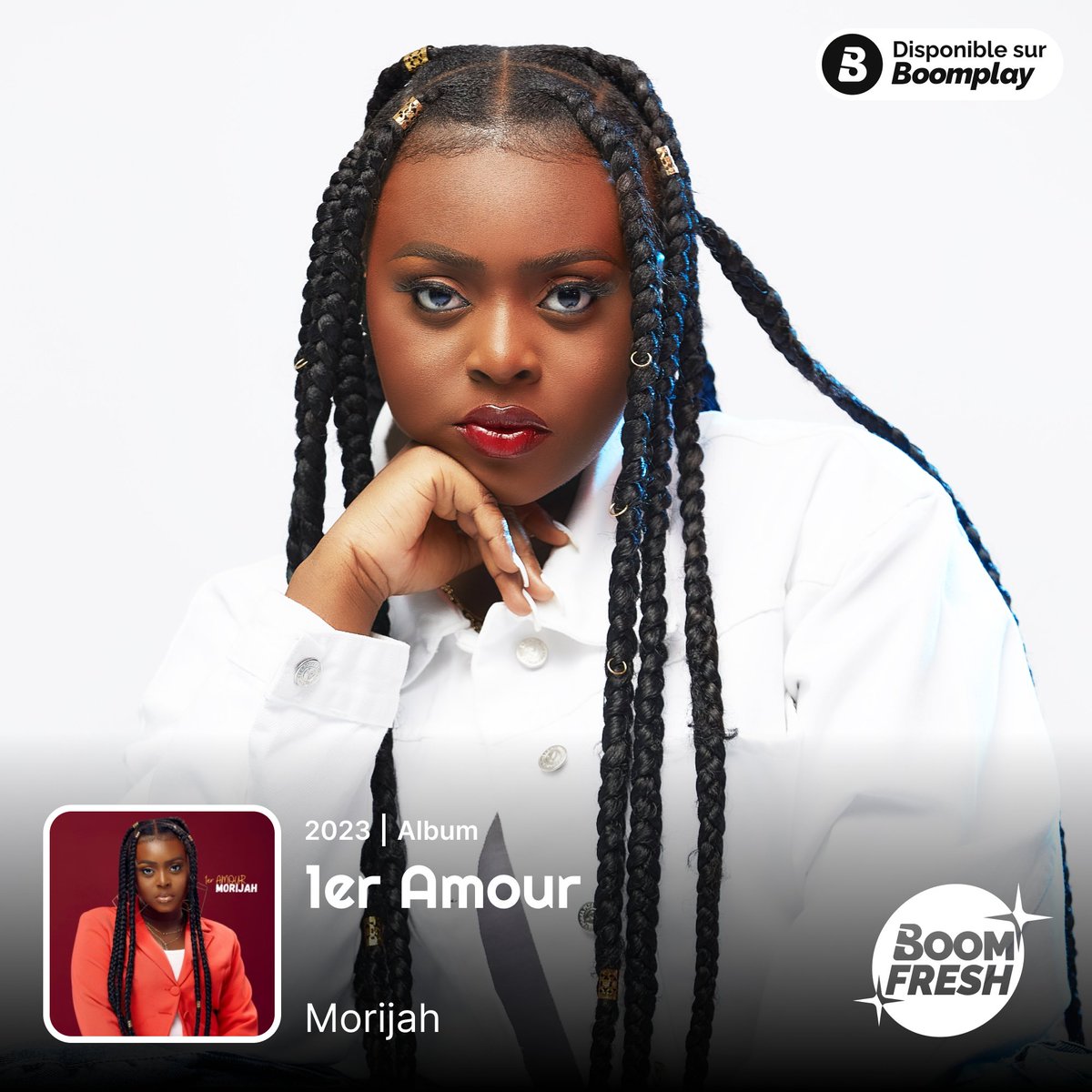 boomplaymusicfr's tweet photo. [Nouveauté]
"1er Amour" Le nouvel album de @morijahofficiel  est totalement disponible sur Boomplay. On aime et on partage!
#Morijah #1erAmour #Gospel #Urban #CIV225 #boomplaymusicfr https://t.co/ySmkDhbKvE